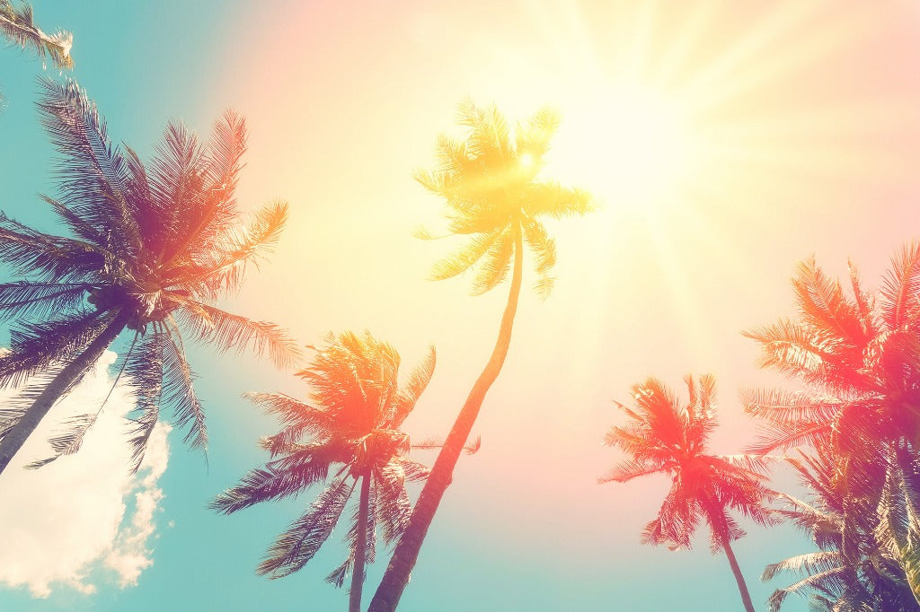 Paradise Beach Wallpaper Mural pattern