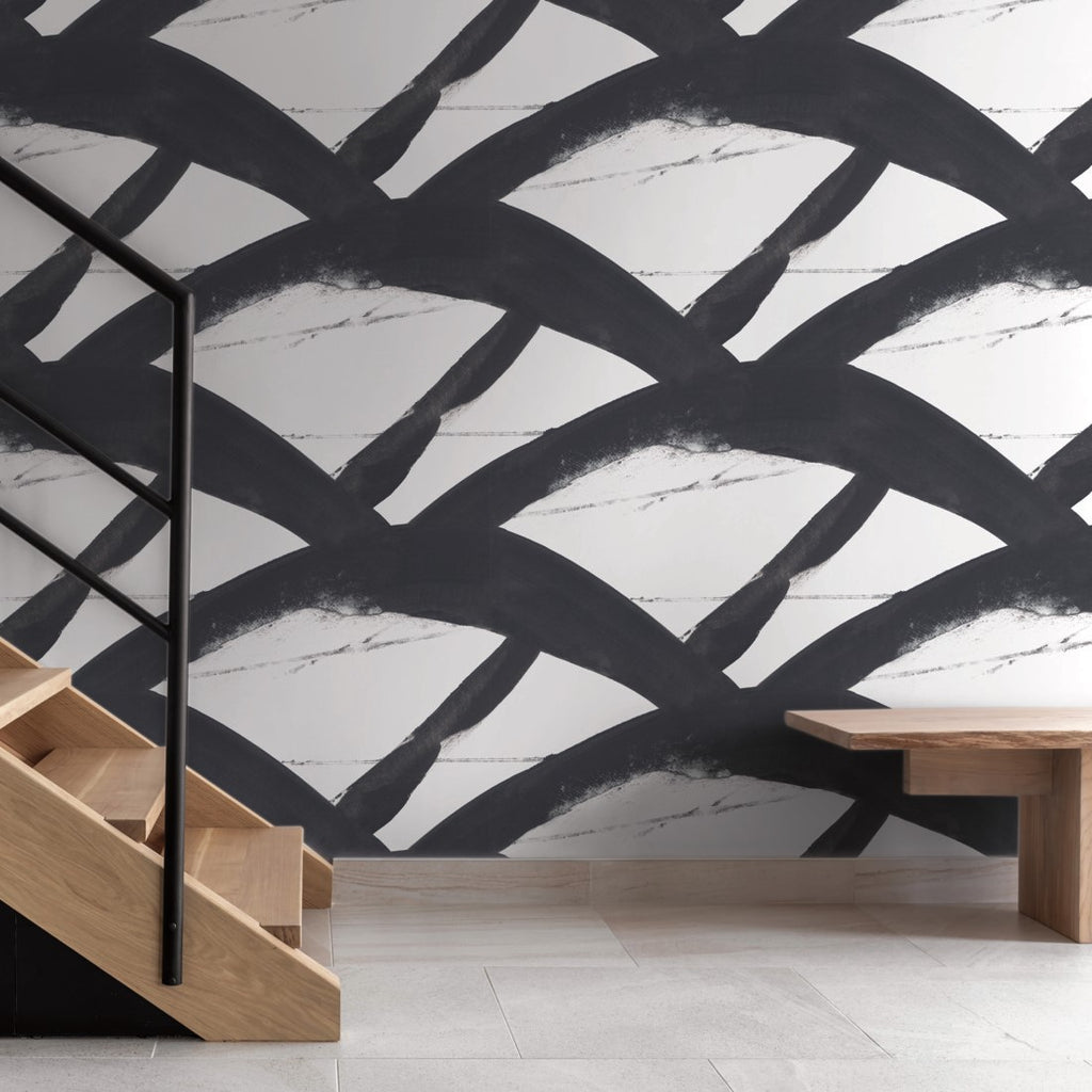 Modern design with dynamic patterns wallpaper