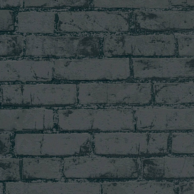 Faux texture brick wallpaper