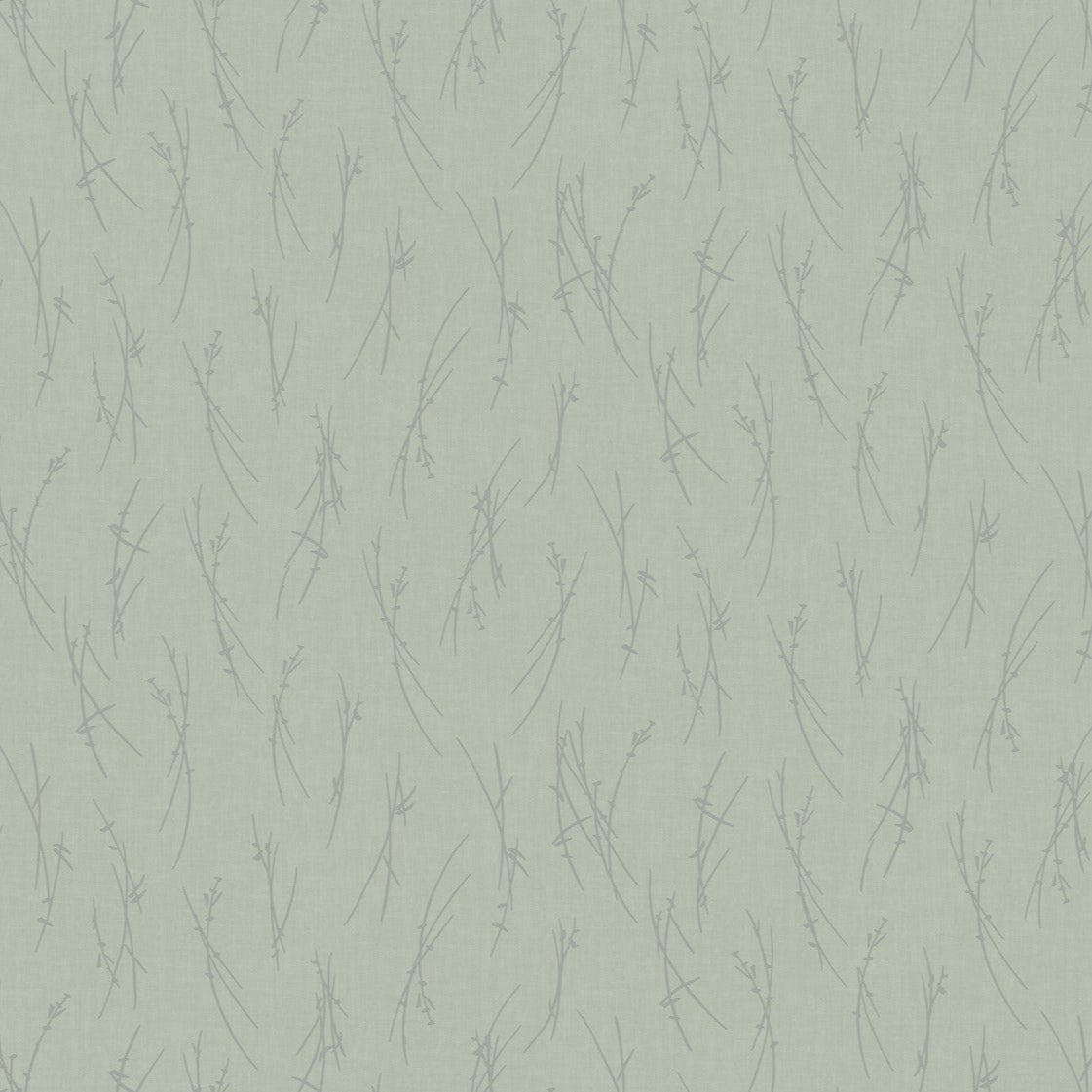 The York Wallcoverings "Eucalyptus & Silver Sprigs Wallpaper" features branch patterns in eucalyptus green with subtle silver metallic accents, harmonizing perfectly with the Modern Metals Collection.