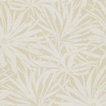 Beige and off-white abstract floral pattern with large leaves and flowers creates a soft, textured backdrop—perfect as the Floral Canopy Beige Wallpaper Mural (Panels) by York Wallcoverings for an elegant feature wall in any space.