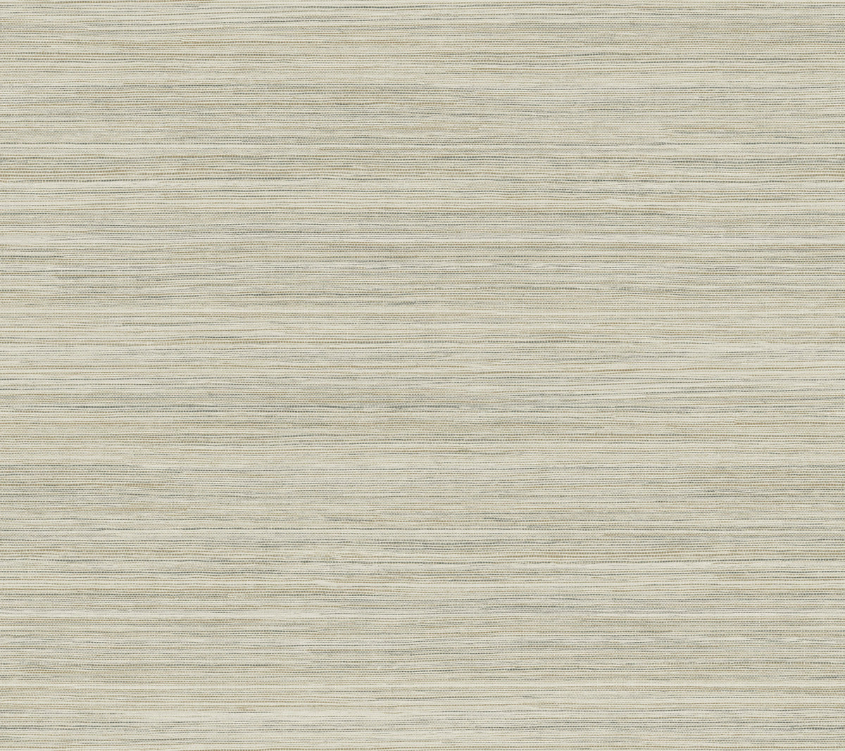 A close-up view of a textured surface featuring horizontal lines in various shades of light gray and off-white, creating a subtle striped pattern. The look mimics natural fibers or woven fabric, offering a natural aesthetic perfect for any space. Ideal for easy installation as York Wallcoverings Fountain Grass Camel Wallpaper Brown (60 Sq.Ft.).