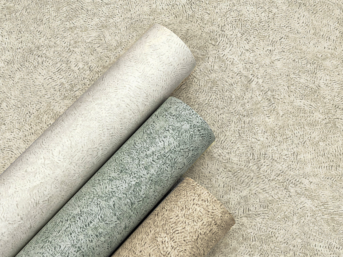 Impression White Wallpaper (60 SqFt)