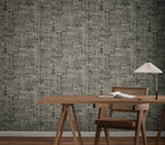Pop The Cork Charcoal Wallpaper (60 SqFt)