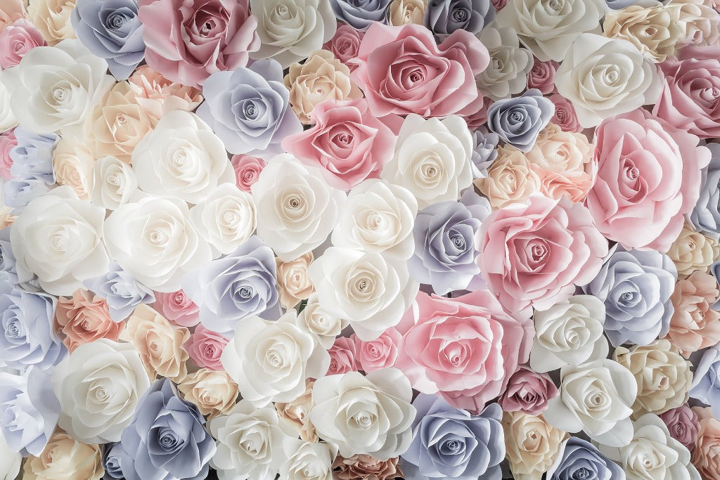 Rose Bloom Wallpaper Mural perfect pattern for any room in your house