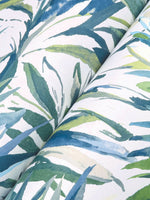 Swaying Palms Green & Blue Wallpaper (60 SqFt)