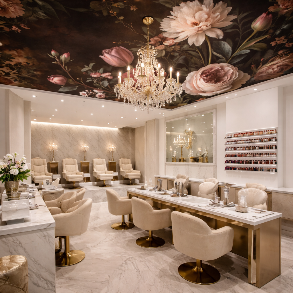 Velvet Blooms Wallpaper Mural