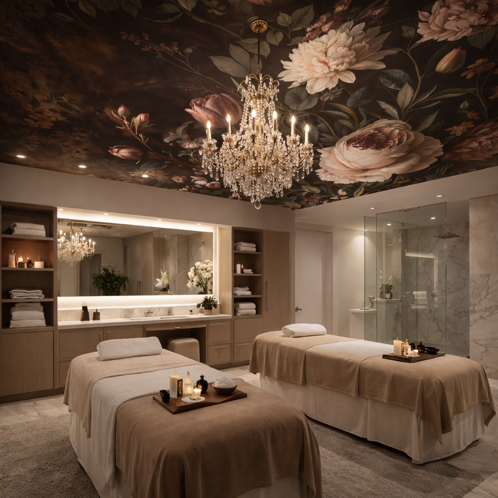 Velvet Blooms Wallpaper Mural