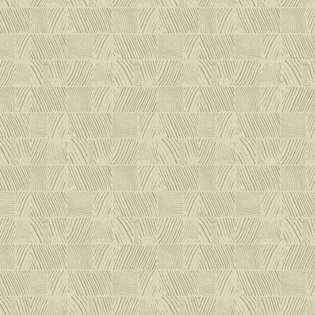 Woodcut Beige Wallpaper (60 SqFt)