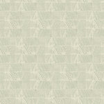 Woodcut Green & Stone Wallpaper (60 SqFt)