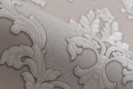 ornament, wallpaper, silver, cream, decoration,classic, luxury, wallpaper, wall, dining room, beige,  