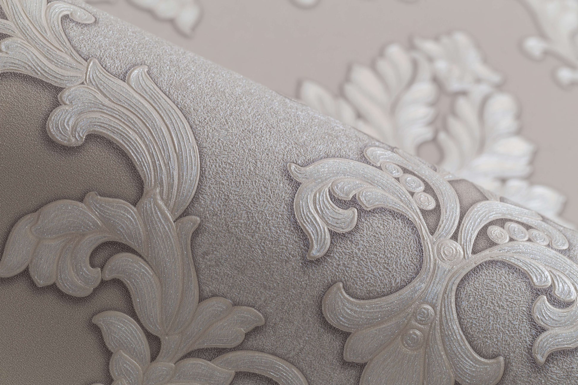 ornament, wallpaper, silver, cream, decoration,classic, luxury, wallpaper, wall, dining room, beige,  