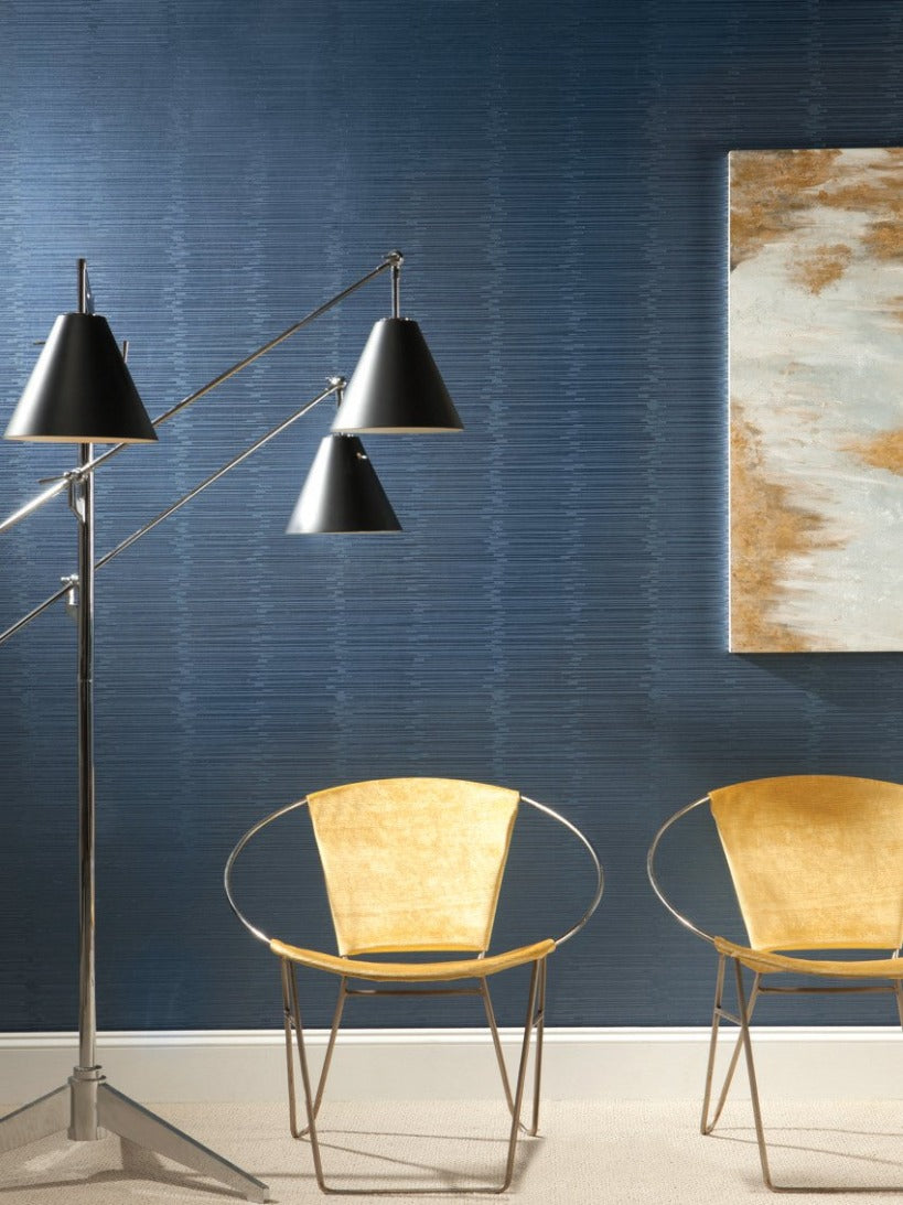 Split Level Wallpaper - Blue (60 SqFt) - Decor2Go Winnipeg